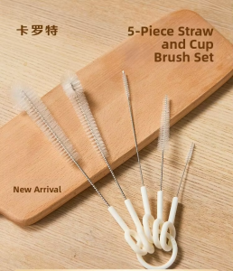 CAROTE | Multipurpose Cup And Bottle Cleaning Brushes 5pc Set