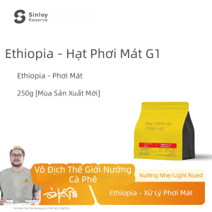 Hạt Cà Phê SINLOY Guji Hambella Sấy Nắng 250g