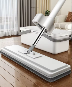 Joybos | Hands-Free Flat Mop for Lazy People Wet & Dry Use