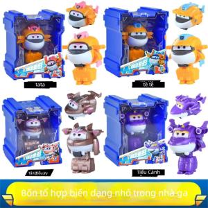 AULDEY | Robot Biến Hình Super Wings Mùa 19 Bản Quyền Kích Thước Lớn
