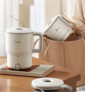 Midea | Portable Foldable Constant Temperature Stainless Steel Electric Kettle