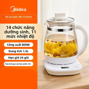 Midea | Bình Nước Kính Cách Nhiệt Đa Năng