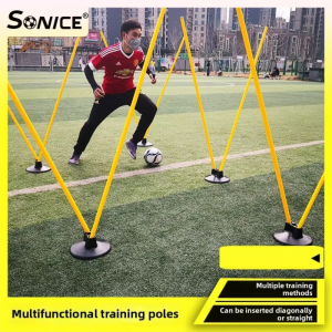 SO NICE | Football Training Pole 3-hole Obstacles