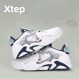 XTEP | Giày Skate Nam Thu/Đông Lưới Thoáng Khí Phong Cách Casual