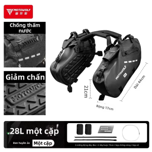 MOTOWOLF | Túi Xe Máy Chống Nước Dung Lượng Lớn
