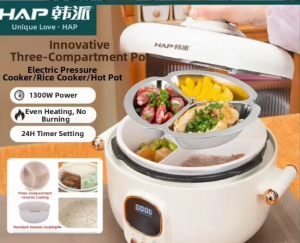 Kaidia | Multi-functional Pressure Cooker Electric Rice Cooker Dual-purpose