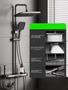 TAOSHI | Pressure Enhancing Shower Set Piano Keys