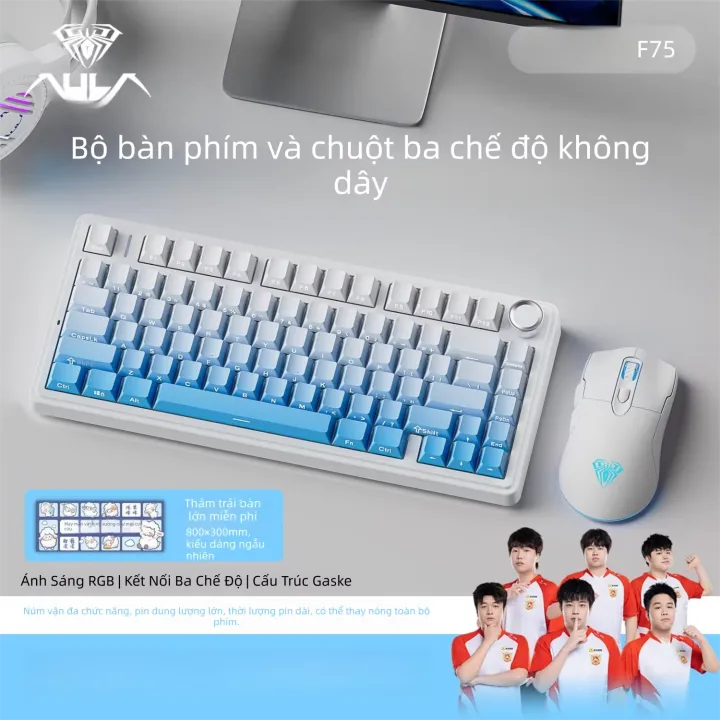 AULA | Bộ Bàn Phím và Chuột Chơi Game Bluetooth | BigBuy360 - bigbuy360.vn AULA | Bộ Bàn Phím và Chuột Chơi Game Bluetooth | BigBuy360 - bigbuy360.vn
