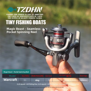 tzdhn | Lure Fishing Specific Miniature Baitcasting Reel