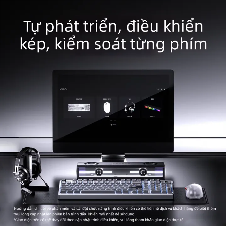 AULA-MOJING | Bàn Phím Cơ Không Dây Nova 98 Đa Chế Độ Tùy Chỉnh | BigBuy360 - bigbuy360.vn AULA-MOJING | Bàn Phím Cơ Không Dây Nova 98 Đa Chế Độ Tùy Chỉnh | BigBuy360 - bigbuy360.vn