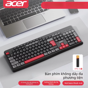 Acer | Bộ Bàn Phím và Chuột Không Dây Yên Tĩnh