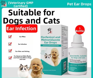Xiu Zheng Xin Guan Ai | Ear Inflammation Anti-Mite Fungus Treatment Pet Ear Drops