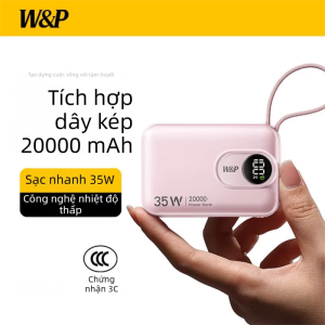 W&P | Pin Sạc Dự Phòng 45W Sạc Nhanh 20000mAh