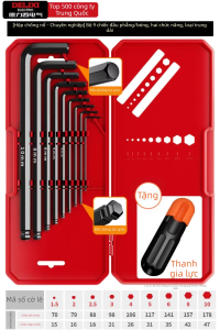 DELIXI Electric | Bộ Dụng Cụ Tuýp Lục Giác Mở Rộng