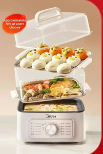 Midea | Multi-Layer Breakfast Electric Steamer for Family