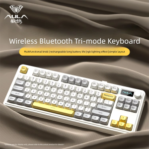 AULA | S3187 Tri-mode Mechanical Feel Keyboard