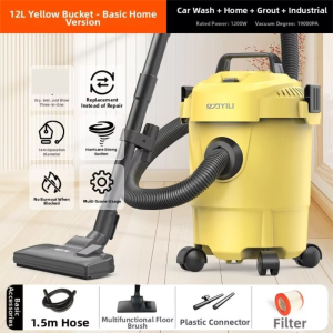 YILI | High Suction Power Wet & Dry Vacuum Cleaner