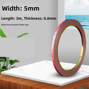 3M | High Strength VHB High Viscosity Waterproof Moisture-Proof Heat-Resistant Cold-Resistant No Residue Double Sided Tape