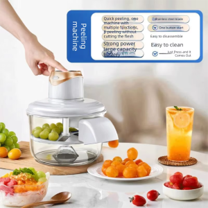 「China Plug」Ronpoda | Electric Automatic Multi-Function Peelers for Fruits and Vegetables