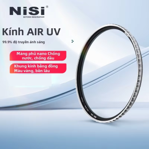 Nisi | Kính lọc Air UV siêu nét cho ống kính máy ảnh DSLR và máy ảnh Canon Sony