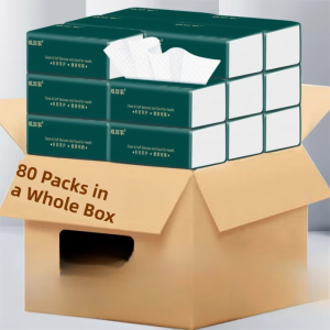 Bulk Pack Convenient Tissue Drawstring Packs