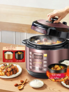 Midea | Nồi Áp Suất Đôi Dùng Tại Nhà 6L