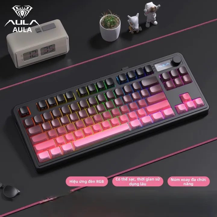 AULA | Bàn Phím Cảm Giác Cơ 3 Chế Độ F87 Phím | BigBuy360 - bigbuy360.vn AULA | Bàn Phím Cảm Giác Cơ 3 Chế Độ F87 Phím | BigBuy360 - bigbuy360.vn