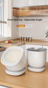 Joybos | Rotatable Insect-Proof And Moisture-Proof Large Capacity Rice Storage Bin