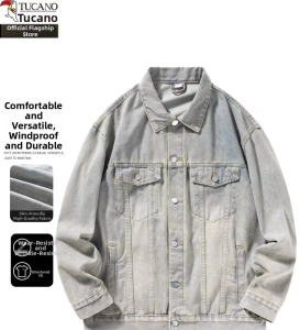 TUCANO | New American Vintage Autumn Spring Denim Jacket