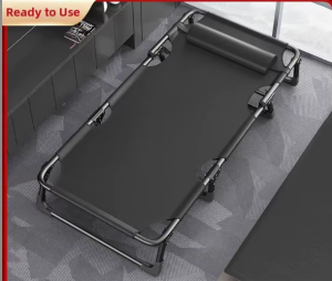 Folding Bed Outdoor Camping Office Nap Portable Military