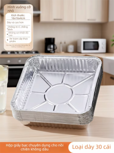 Khay Nướng Nhôm Dùng cho Máy Chiên Không Dầu