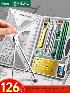 HERO | Professional Pencil Grip Drawing Tool Kit Set