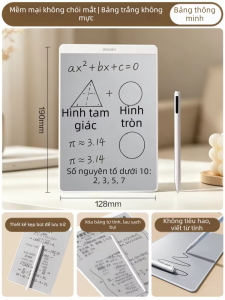 deli | Bảng Trắng Không Bụi Dùng Từ Tính Không Mực