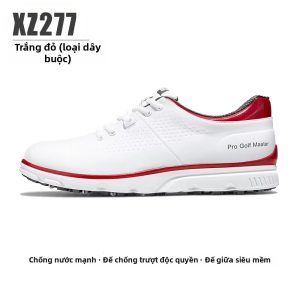 PGM | Giày Golf Nam Mùa Hè Thoáng Khí Chống Nước Dây Xỏ