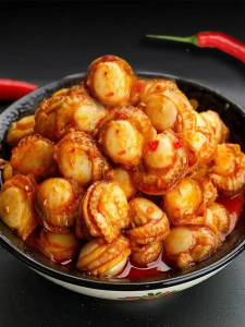 YUEHUARONG | Pre-cooked Scallop Ready-to-eat Spicy Garlic