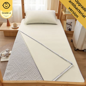 KAMONI | Dustproof and Anti-dirt Cotton Bed笠 with Zipper for Single Bed