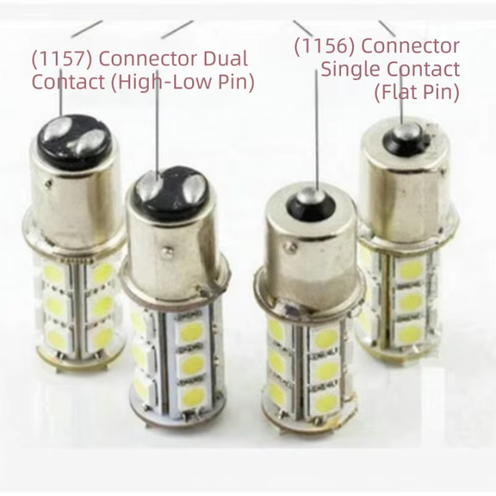 Super Bright 24V Brake Light LED Reverse Car Tail Light Bulb 1157 1156 ...