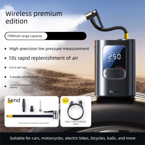 BASEUS | Wireless Tire Pressure Gauge Air Pump