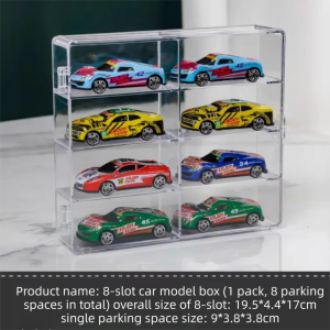YOULE | Stackable Alloy Car Model Display Case Acrylic