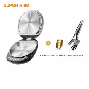 Supor | Non-stick Stainless Steel Electric Grill Pan Removable Dual Heating