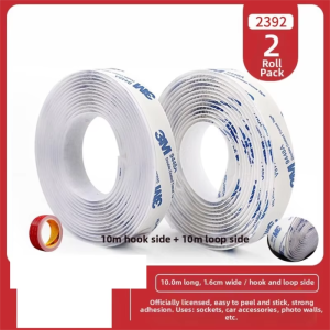 3M | Dual-Sided High-Strength Adhesive Water-Resistant Windproof Velcro