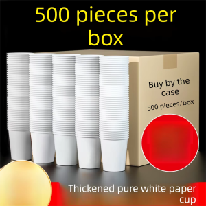 LANYUEXING | White Thickened Disposable Paper Cups