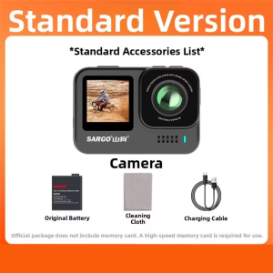 SARGO | 4K Anti-Shake Non-360 Degree Action Camera