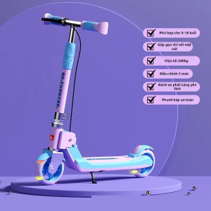 Xe Scooter Hai Bánh Gấp Được cho Trẻ Em
