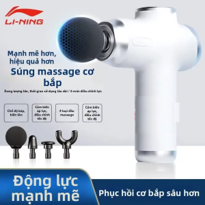 Li-Ning | Súng Massage Chuyên Nghiệp Đa Năng