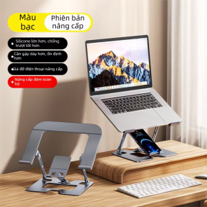 Carkoci | Giá Đỡ Laptop Điều Chỉnh Được Ergonomic Nhôm Tản Nhiệt Gấp Gọn