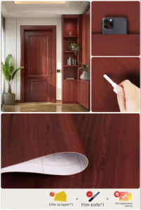 Falunaiga | Self-Adhesive Fireproof Wood-like Remodeling Sticker