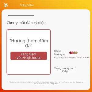 Sinloy Coffee | Cà Phê Espresso Hương Cherry Mật Ong Bưởi 454g