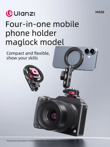 Ulanzi | Magnetic Multifunctional Phone Mount Bracket 1/4 Screw Cold Shoe