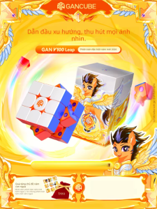 GAN | Quà Tặng Năm Mới: Đồ Chơi Giáo Dục Rubiks Cube 3x3 Có Từ